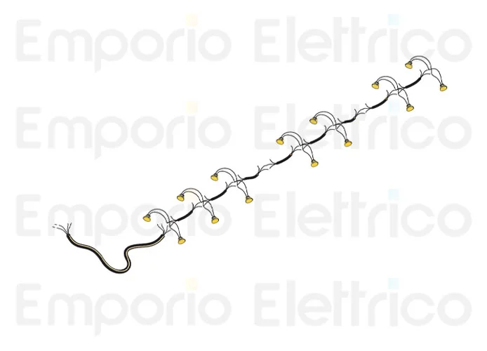 fadini ricambio cavo elettrico con 14 faretti a led per bayt 980 97381