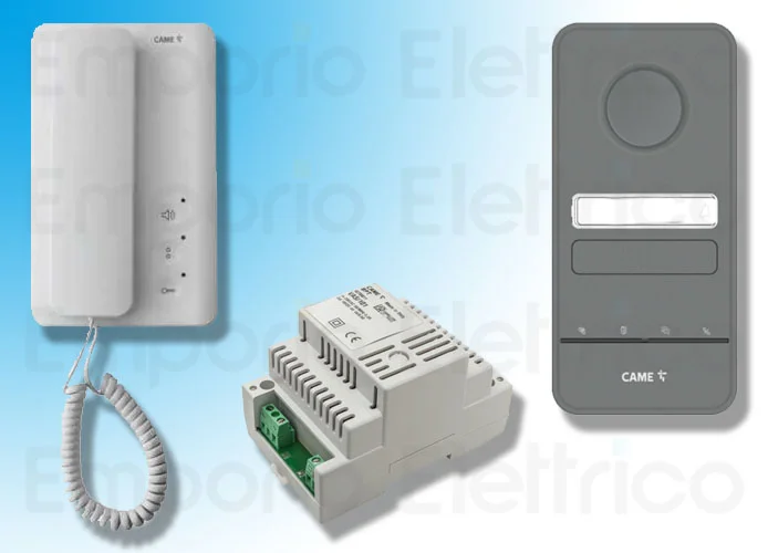 came kit citofonico monofamiliare agt a+lhs sistema x1 8k40ca-030