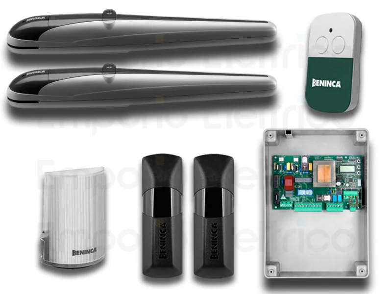 beninca kit automazione per cancelli a battente 230v kbob21m ss 959000980 beninca kit automazione per cancelli a battente 230v kbob21m ss 959000980