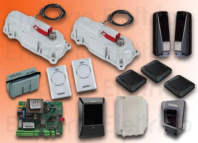 faac kit automazione 230v ac power kit perfect 105913
