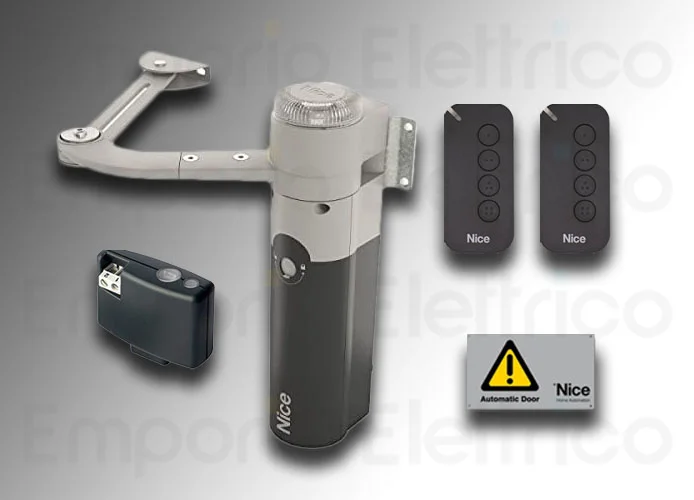 nice kit automazione cancelli a battente walkykit 1024 bd walky1024bdkce