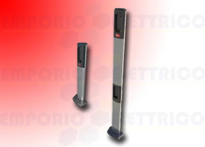 bft coppia colonnine in alluminio fotocellula e selettore (2 pz) php4 a p903030 2611473
