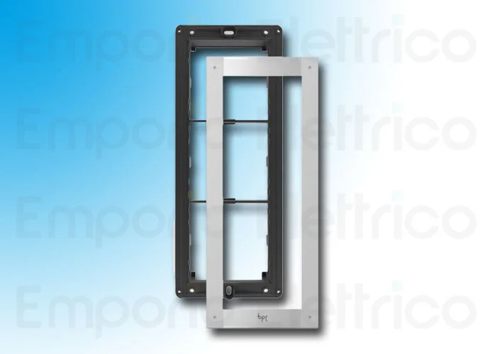 came bpt telaio e placca per mtm 3 moduli mtmtp3m 60020340