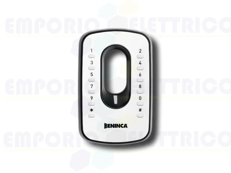 beninca tastiera digitale alluminio wireless triplice codifica ip54 iri.kpad 9760033