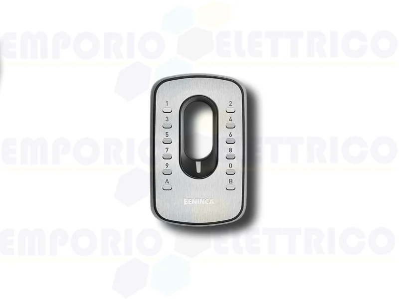 beninca tastiera digitale inox wireless tripl. codifica ip54 976002413 iri.kpad inox