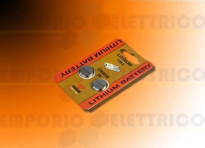 cardin batteria al litio 3v (2 x cr2032) xrp03