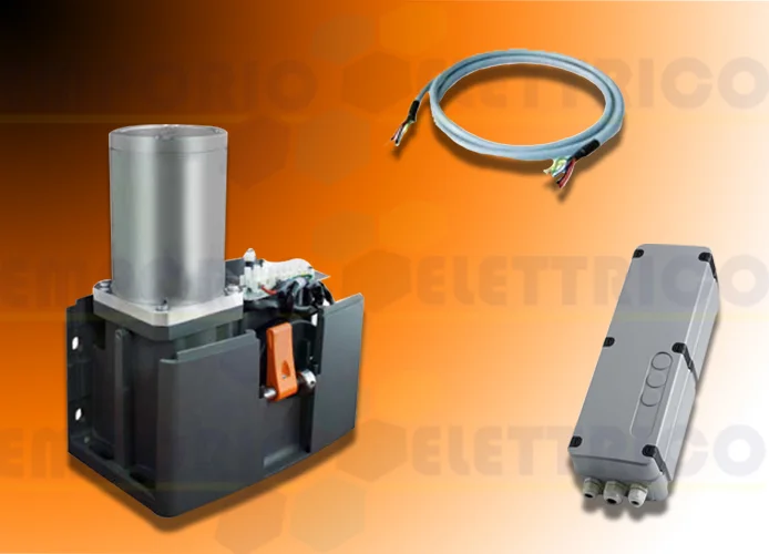 cardin kit integrabile per cancelli scorrevoli fino a 2000kg 24v kt-sli24draco2