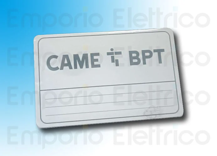 came bpt confezione da 10 chiavi di prossimità formato tessera dbad10 61800460