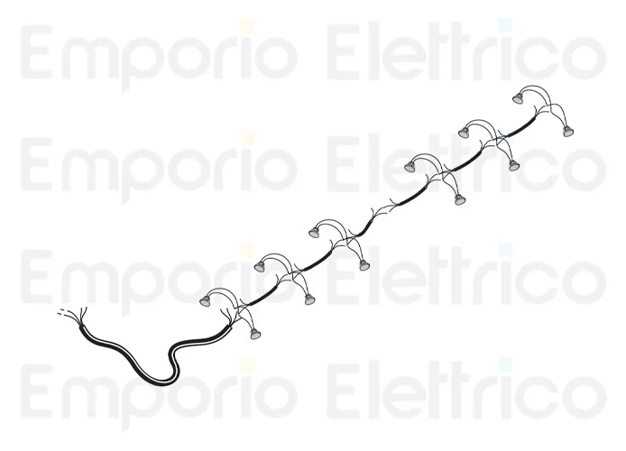 fadini ricambio cavo elettrico con 12 faretti a led per bayt 980 97380