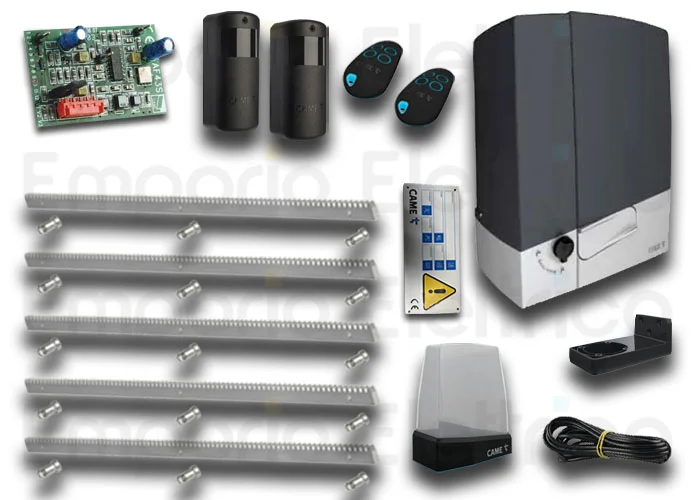 came kit automazione bxv plus 801ms-0570+ 5 mt cremagliera zinc emp8k01ms-056cremz5