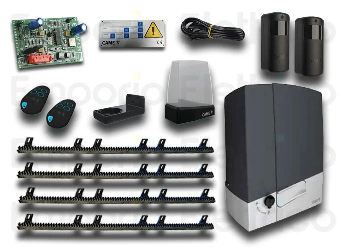 came kit automazione bxv plus 801ms-0580+4 mt cremagliera nylon emp8k01ms-057crem