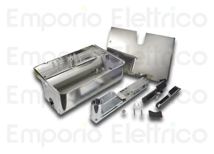 faac cassetta portante in acciaio inox con sblocco 490110