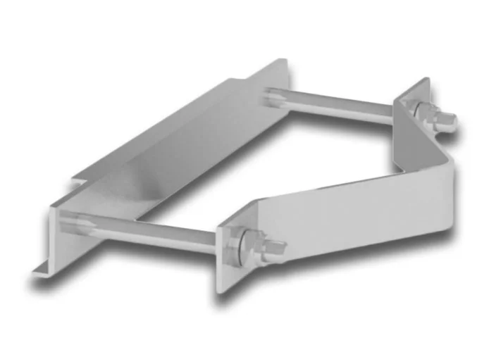 bft kit staffe-viteria inox per palo ecosol post br n999473 2611115