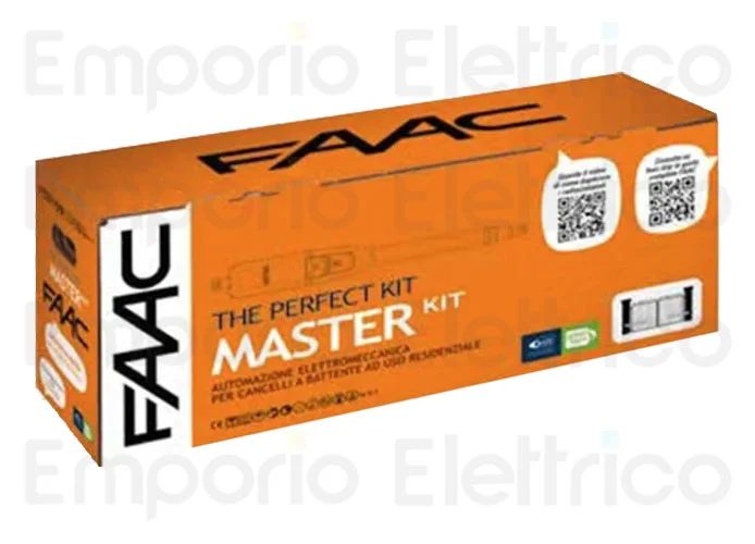 faac kit automazione 230v ac master kit perfect 105910
