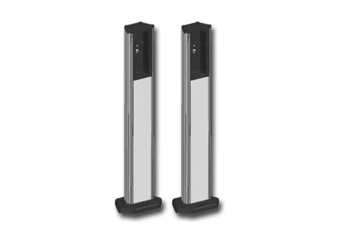 faac coppia colonnette bassa h500 401070 (2 pz) (ex ja325)
