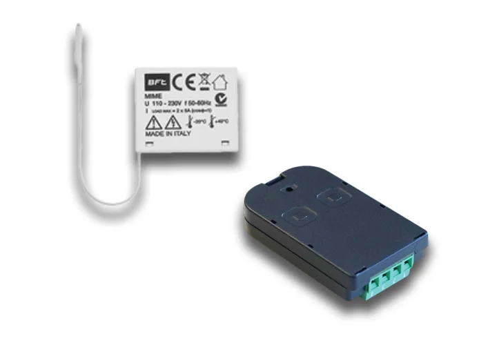 bft ricevente bicanale da interno 433 mhz mime ac tx kit r400007 2611781