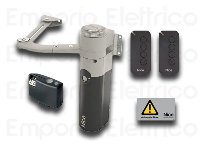 nice kit automazione cancelli a battente walkykit 1024 bd walky1024bdkce