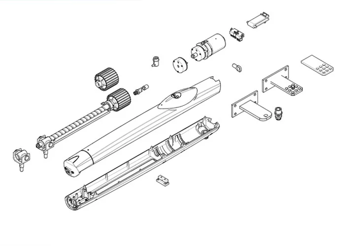 came pagina ricambi per motore 001a1824 a1824