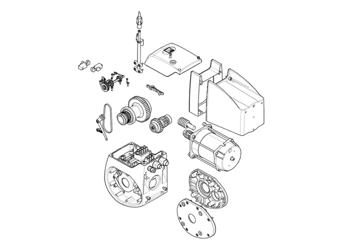 came pagina ricambi per motore 001c-bxk c-bxk