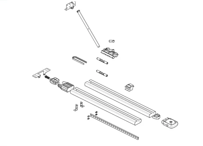 came pagina ricambi per guida a cinghia 001v0687 v0687