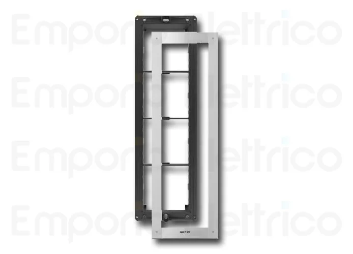 came bpt telaio e placca per mtm 4 moduli mtmtp4m 60020350