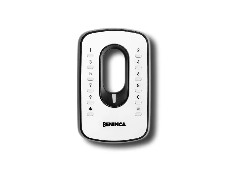 beninca tastiera digitale in alluminio cablata ip54 iri.kpad-c 9760032