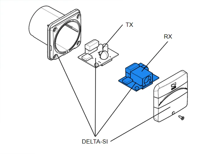 came ricambio scheda elettronica rx delta-si 119rir390