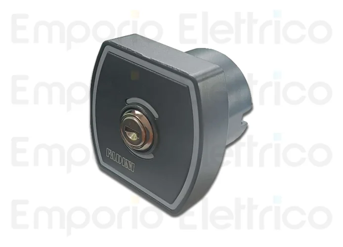 fadini selettore a chiave da incasso, con cilindro standard zero.K 143l