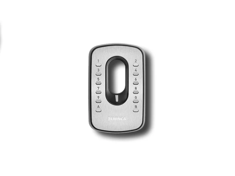 beninca tastiera digitale inox wireless tripl. codifica ip54 976002413 iri.kpad inox