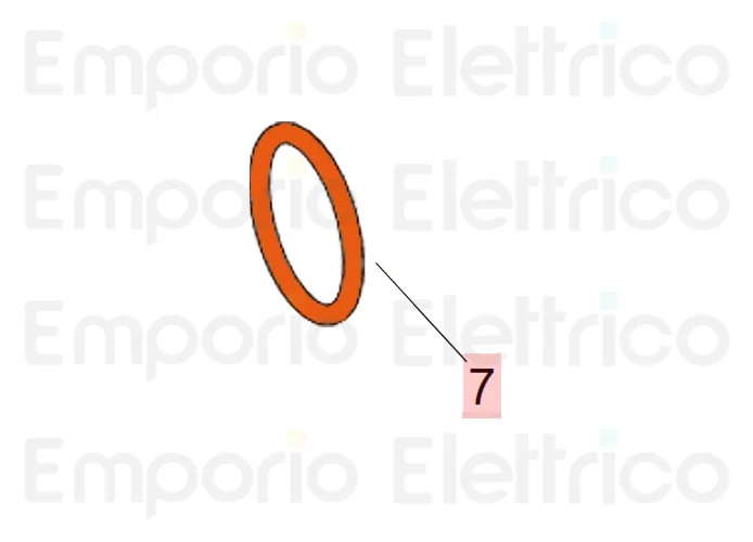 faac ricambio guarn.or 11,91x2,62 (115) 7090080025