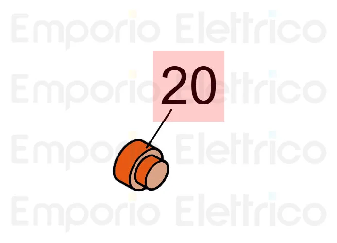 faac ricambio anello per raccordo d8-ll unif 7102055