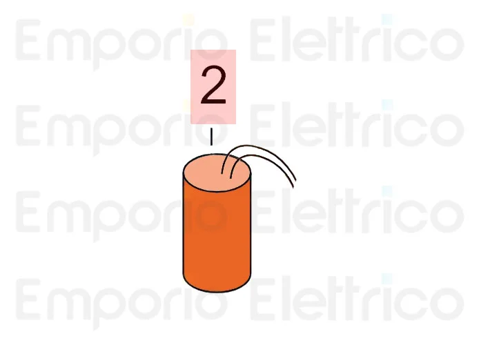 faac ricambio condensatore 12,5 uf *f0120* 7601252
