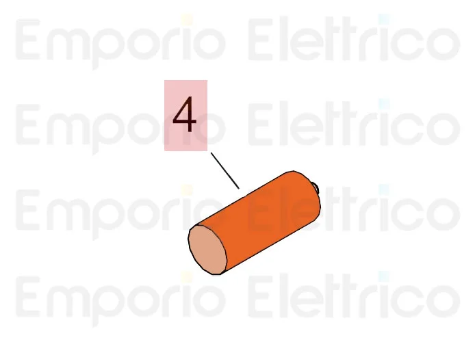faac ricambio condensatore 12,5 µf mka 450v 760025