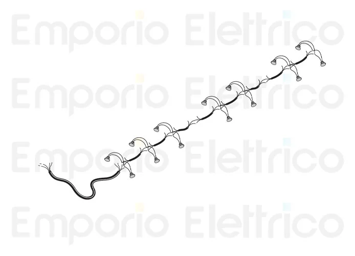 fadini ricambio cavo elettrico con 14 faretti a led per bayt 980 97381