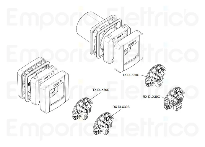 came ricambio scheda bus dlx30s tx per dlx 88006-0070