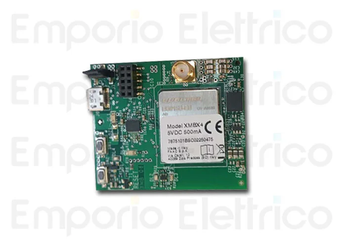 faac modulo di connetività gsm xbmx4 787510 (ex code 787379)