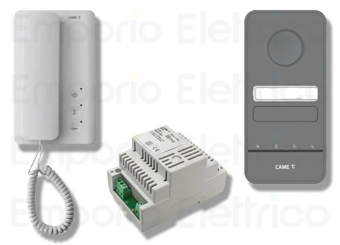 came kit citofonico monofamiliare agt a+lhs sistema x1 8k40ca-030