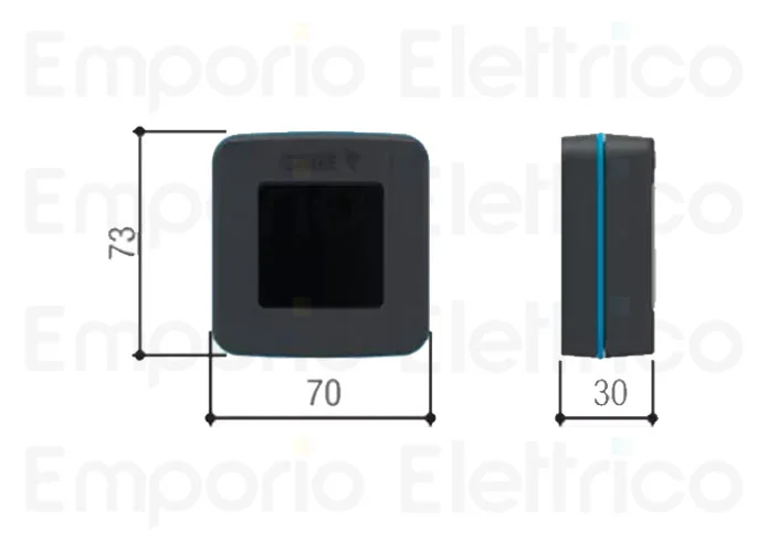 came coppia di fotocellule da esterno 001delta-e delta-e (new code 806tf-0080)