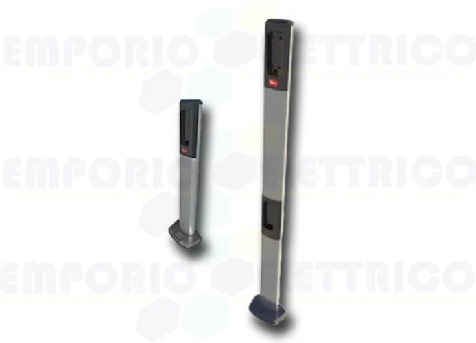 bft coppia colonnine in alluminio fotocellula e selettore (2 pz) php4 a p903030 2611473