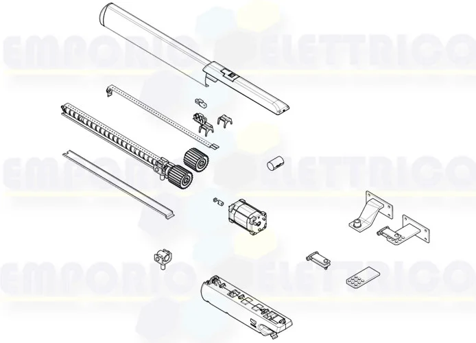 came pagina ricambi per motore 001a5106 a5106