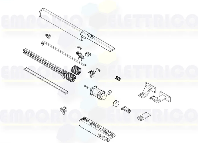 came pagina ricambi per motore 001a5024n a5024n 