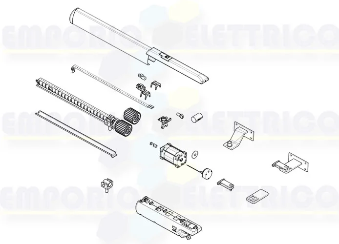 came pagina ricambi per motore 001a5000 a5000