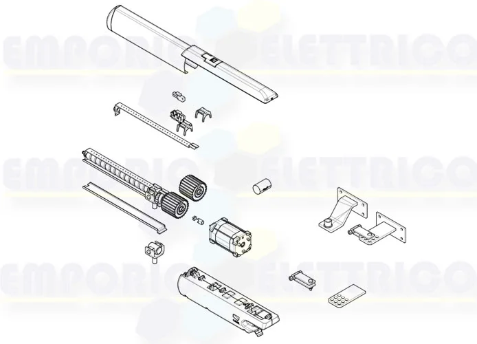 came pagina ricambi per motore 001a3100 a3100 