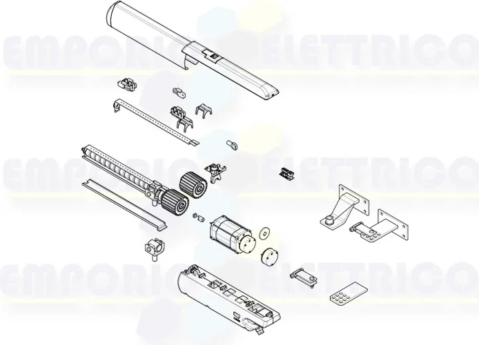 came pagina ricambi per motore 001a3024n a3024n