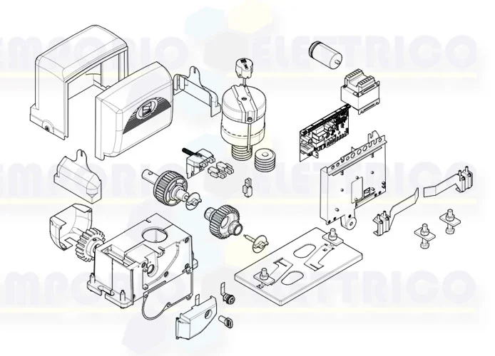 came pagina ricambi per motore bx-10