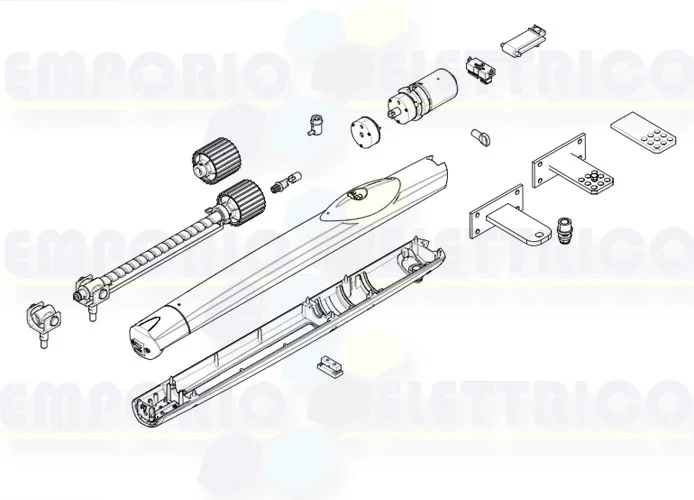 came pagina ricambi per motore 001a18230 a18230