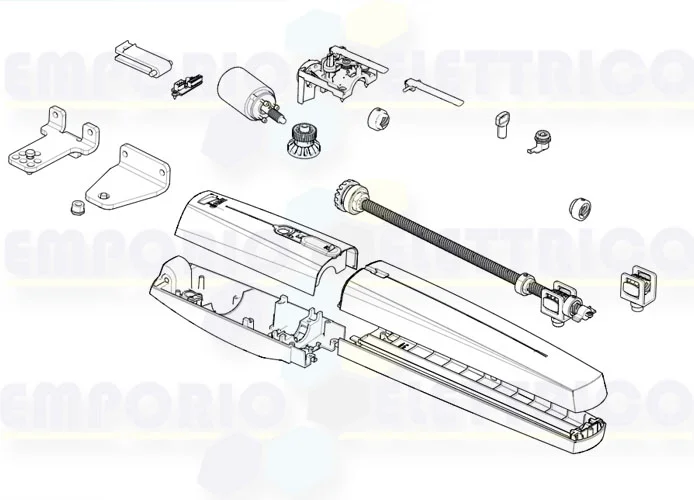 came pagina ricambi per motore axi25dgs 801mp-0040