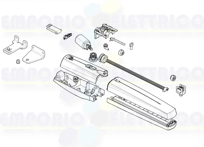 came pagina ricambi per motore axi20dgs 801mp-0030