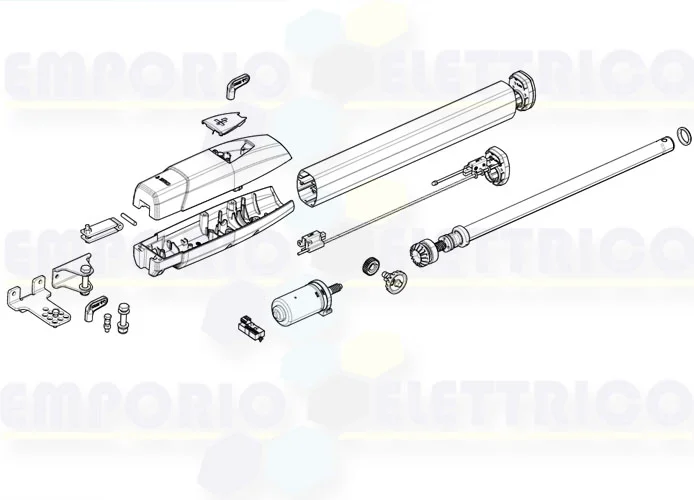 came pagina ricambi per motore ats50dgs 801mp-0080