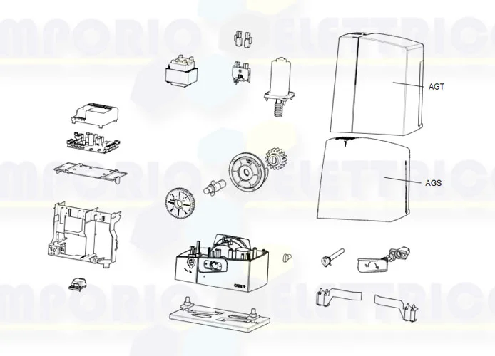 came pagina ricambi per motore bxv10agt 801ms-0240